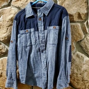 Mossimo size 6/7 long sleeve with elbow patches!